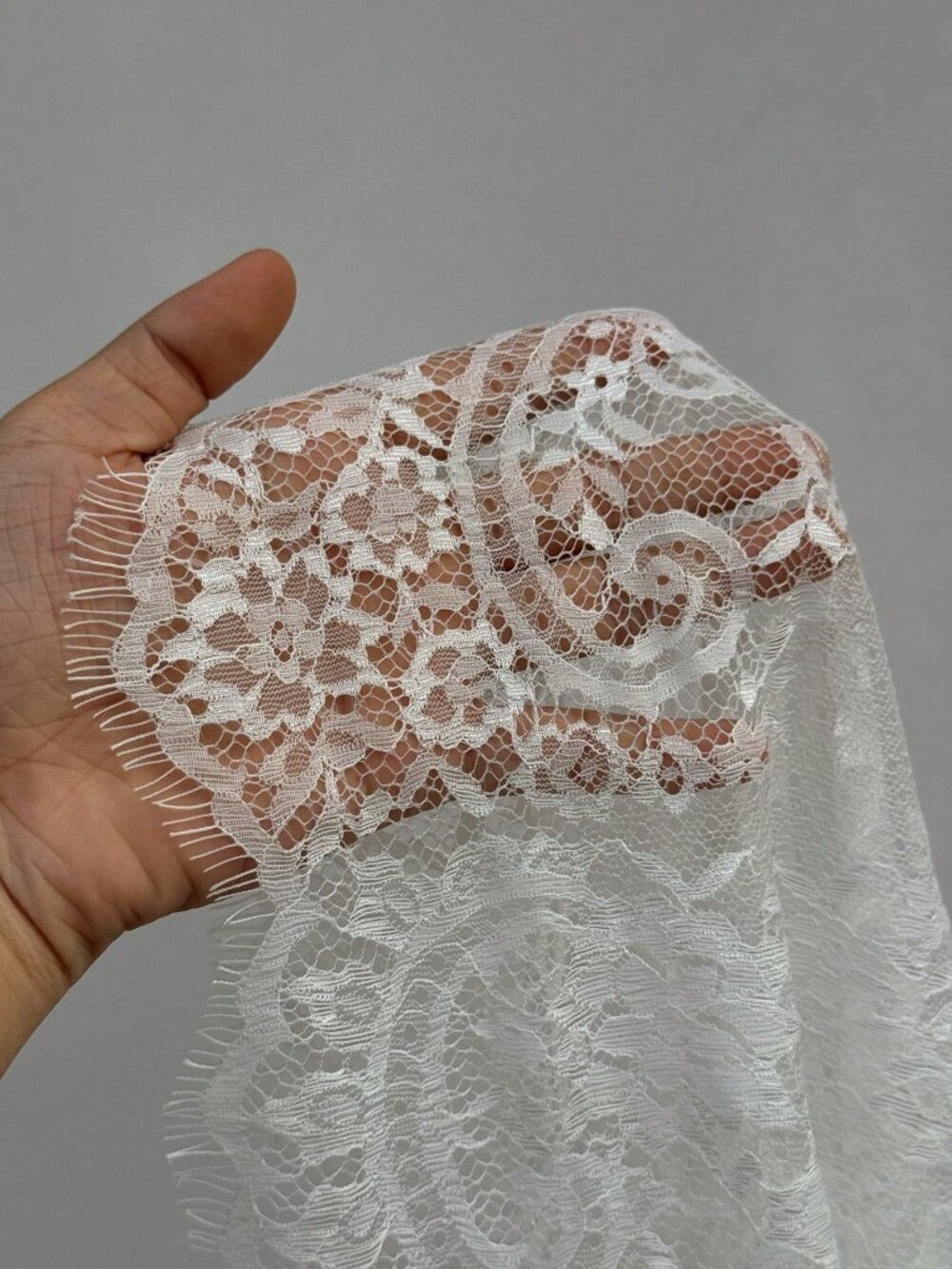 White Boho Women's Crochet Maxi Dress Cover-Up - Picture 7 of 7